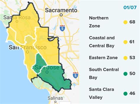 air quality index bay area saturday
